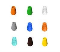 5x LEGO Nose Cone Small 4589 (6188) Compatible With Lego