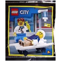 LEGO Doctor and Patient Set Foil Bag (952105) Sealed