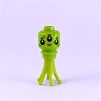 Green Lego City Space Alien with Tentacles - Brand New Lego Part