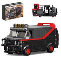 A-Teamed Van Building Blocks 454PCS Sets Speed Champion Special Car Vehicle Toys