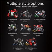 Technical Motorbike Building Blocks Bricks Sports Bike Bricks Toys New Sealed