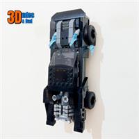 Wall Mount Bracket for LEGO Batmobile: The Penguin Chase (set 76181)
