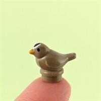 Adorable Little Lego Bird Minifigure - Small Light Brown Bird with Head Markings