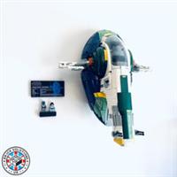 Wall Mount for LEGO Star Wars (75409) UCS Jango Fett's Firespray-Class Starship