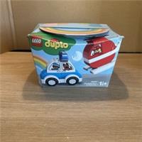 LEGO Duplo First Duplo Fire Helicopter and Police Car 10957 Toy Blocks