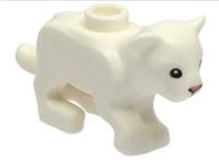 White Lego Lion Cub Minifigure