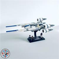 Adjustable Display Stand for LEGO Star Wars 75399 Rebel U-Wing Starfighter