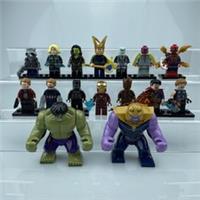 Custom Lego Marvel Avengers Super Hero Thor Iron Man Hulk Hero Mini figures Toy
