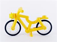 Yellow Lego Bicycle/ Bike - Minifigure scale - Brand New Lego Pieces