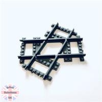 (L Gauge) LEGO Compatible Train Track - 60 degree Cross-Track