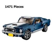 Ford Mustang MOC Building Blocks Set 1471pcs Compatible Bricks Muscle Car Toy