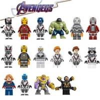 Custom Lego Marvel Avengers Superhero Thor Iron Man Hulk Hero Minifigure Toy x16