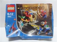 New Sealed 2004 Lego Spider-Man's Street Chase *Damaged Box* (Spiderman 2) 4853