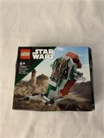 LEGO Star Wars Boba Fett's Starship Microfighter 75344 Set Box Damaged