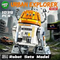 New 1039PCS Robot Building Blocks Bricks Set 75416 Robot Model Kids Toys Best