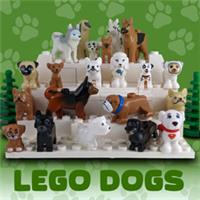 LEGO Dogs - Minifigure Scale - Dog & Puppy Figures - Choose Your Figure