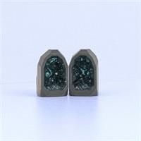 LEGO Geode x 2 - Glitter Blue Crystals - Brand New Lego Parts