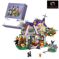 Halloween Mini Building Blocks Set Haunted House, Pumpkin, Scarecrow & Monster
