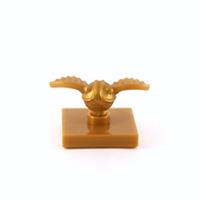 Lego Golden Snitch with Gold Baseplate - Harry Potter Quidditch -