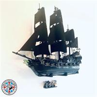 Wall Mount for LEGO Icons (10365) Captain Jack Sparrow's Pirate Ship