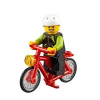 LEGO City Cyclist with Bicycle