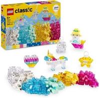 LEGO CLASSIC: Magical Transparent Box Unicorns Dragons Penguins & More 5+ 11040