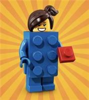 LEGO CMF MINIFIGURE- (71021) - NEW/SEALED - SERIES 18 - BRICK SUIT GIRL