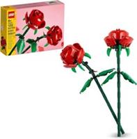 LEGO Botanicals Roses - Faux Flowers Building Set Desk Decoration 8+ | 40460