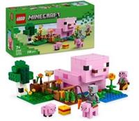 LEGO Minecraft The Baby Pig House Building Toy Set (21268) | Ages 7+