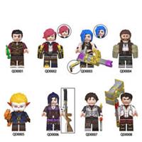 EXCLUSIVE! Lego Arcane League Of Legends Figure Vi Caitlyn Jin Jayce Silco