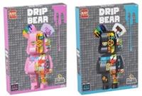 Block Tech Pop Drip Pink Bear Construction Creative Building Blocks New