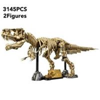 3145pcs Dinosaur Bone Tyrannosaurus Fossil Model Building Blocks Toy 100cm
