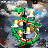 1826PCS Dragon Model Building Blocks Divine Collectible Display Kit for Kids