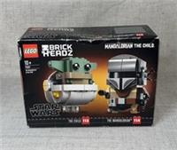 LEGO BRICKHEADZ No. 113 & 114 - 75317 - STAR WARS - THE MANDALORIAN & THE CHILD