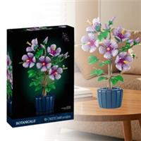 660 X Botanicals Hibiscus Flower for Adults 10372 Building Kit Sealed Box