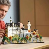 Architecture Neuschwanstein Castle Model 3,455 PCS Building Blocks
