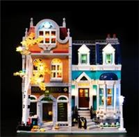 LED Light Kit for Bookshop - Compatible with LEGO 10270 Set