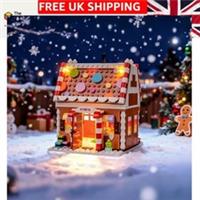 Elegant Lighting Solution for Lego 40809 Gingerbread House - Gift-Ready & Safe