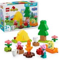 LEGO DUPLO Peppa Pig Camping Trip with Daddy - Montessori Toys for 2+ Year...