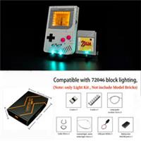 LYBMTWF LED Lighting Kit Compatible with Lego 72046 Game Boy Building Blocks (NO