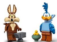 Lego Wile E Coyote & Road Runner Minifigures