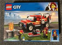 Lego 60231 City Fire Chief response truck 5+ 200 pcs ~NEW Lego sealed~