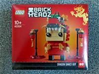 Lego 40354 Brick Headz Dragon Dance Guy 170 pcs 10+ NEW & lego sealed~