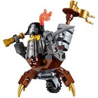 The Lego Movie 2 Mini Master-Building MetalBeard Polybag ( 30528 ) Brand New