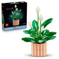 LEGO Botanicals Peace Lily Flower Decor Construction Brick Set 11504