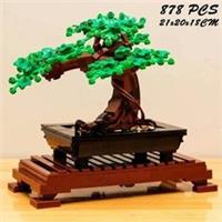 MOC Botanicals Bonsai Tree - Faux Plant for Adults Set (10281) | For Gifts