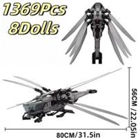 *NEW* UNBRANDED MOC 10327 Dune Atreides Royal Ornithopter Bricks Set 1360pcs