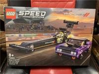 LEGO 76904 Speed Champions Mopar Dodge Dragster & 1970 Challenger Retired SEALED