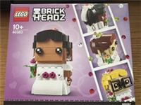 LEGO Brickheadz Wedding Bride Set 40383 Brand New & Sealed - BOX DIS COLOURED