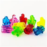 10 Lego Power Miners Crystals in 5 Different Colours